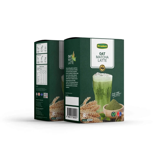 Vitamax Oat Matcha Latte 25g x 8 Sachets