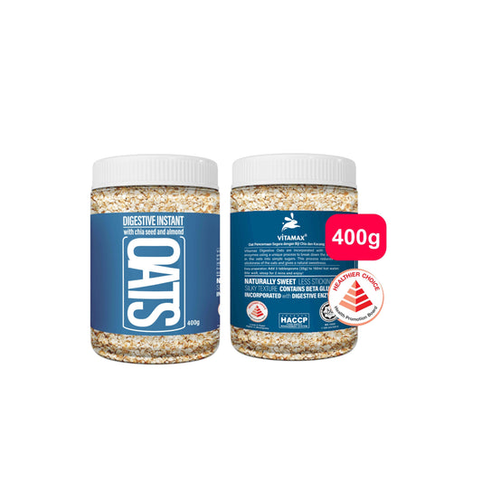 Digestive Instant Oats with Chia Seed and Almond 400g