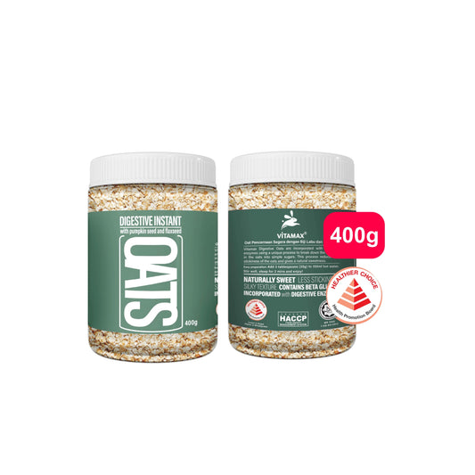 Digestive Instant Oats with pumpkin seed and flaxseed 400g