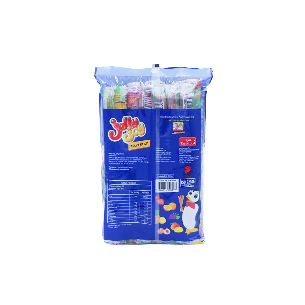 Jelly Joy Sticks Mixed Flavours 20g x 20s x 5 packs