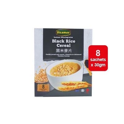 Vitamax - Instant Cereal Box - Black Rice 30g x 8s