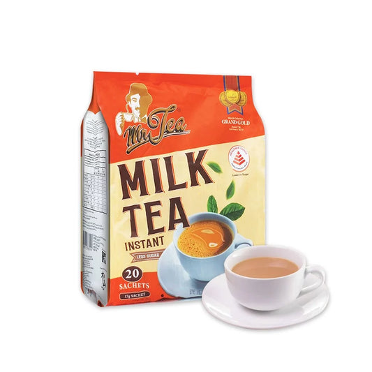 Mr Tea Instant Milk Tea Less Sugar 20s x 2pkts
