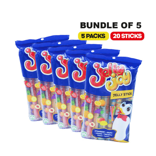 Jelly Joy Sticks Mixed Flavours 20g x 20s x 5 packs