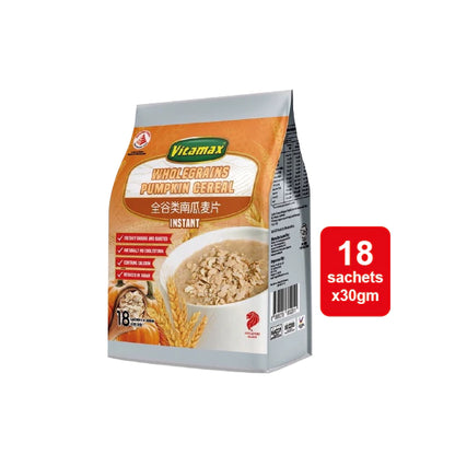 Vitamax Low Fat, Low Cholesterol Whole Grains Original Cereal, Per Pack 18 Sachets 30grams