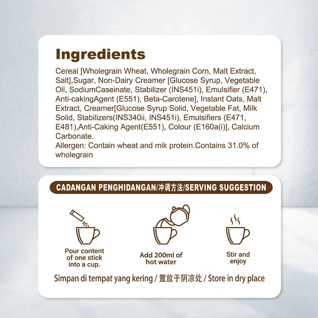 Vitamax Instant Cereal-Original 18s x2pkts