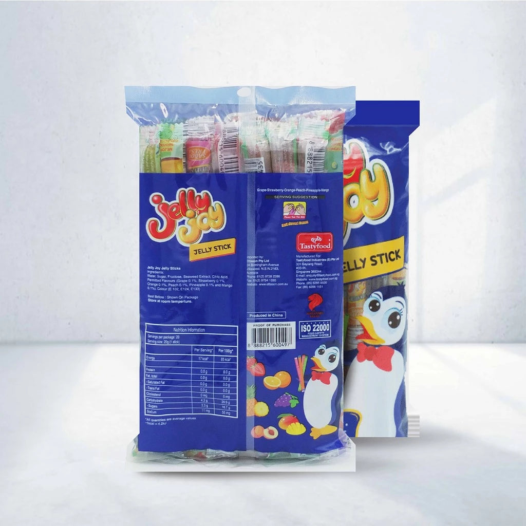 Jelly Joy Jelly Sticks (20sticks/pkt) x 3pkts