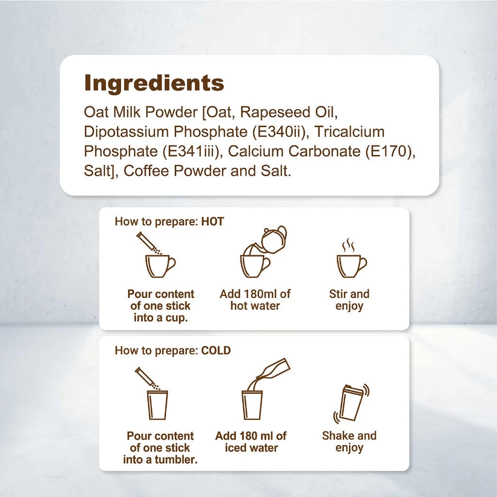 Vitamax Oat Latte 25g x 8 Sachets