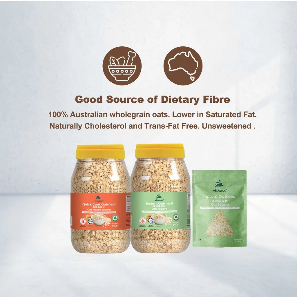 Vitamax - Instant Oat Meal (Jar) 900g